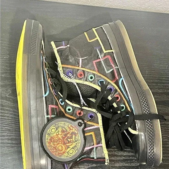 Converse Skateboarding Shoes Mens 9 Chuck Taylor All Star Hi Chinese New Year - Picture 6 of 9